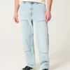 Light Wash Baggy Carpenter Farkut