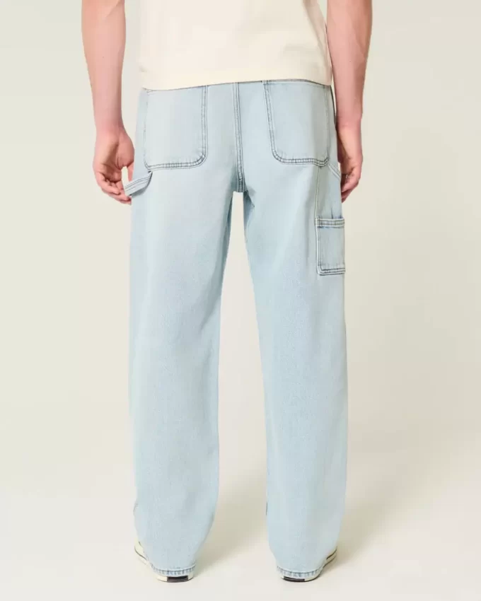 Light Wash Baggy Carpenter Farkut