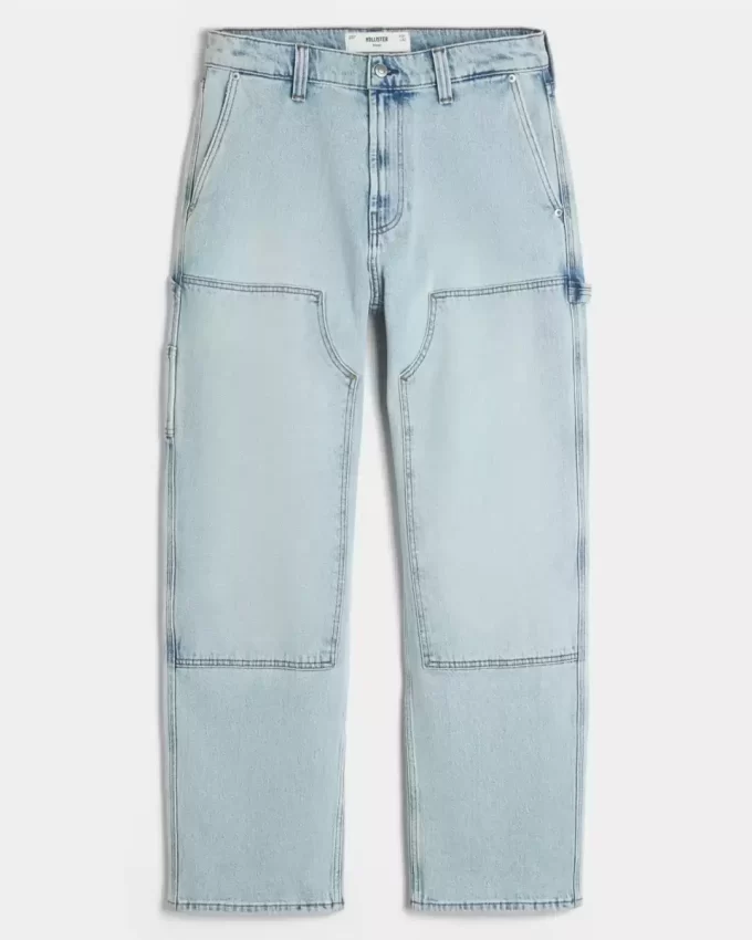 Light Wash Baggy Carpenter Farkut