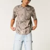 Light Wash Baggy Denim Painter Shortsit