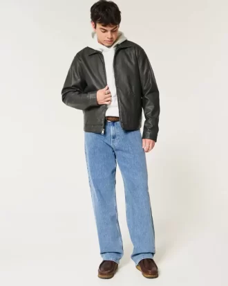 Light Wash Baggy Farkut