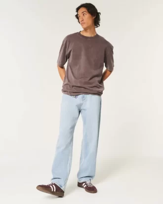 Light Wash Baggy Farkut