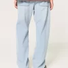 Light Wash Baggy Farkut