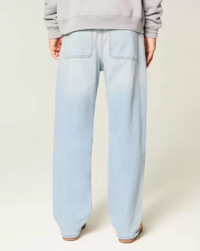 Light Wash Baggy Farkut