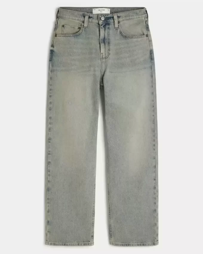 Light Wash Baggy Farkut