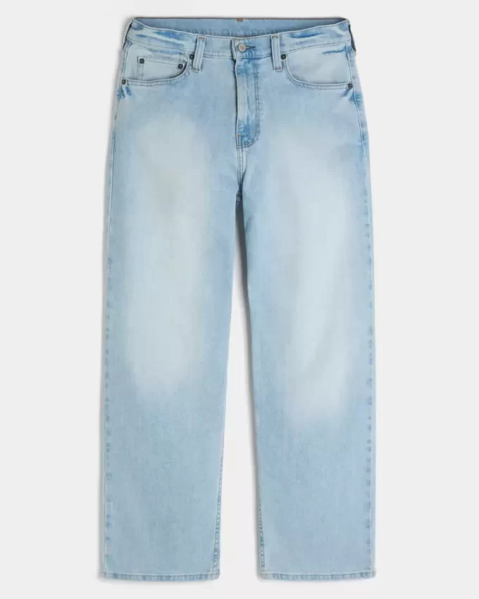 Light Wash Baggy Farkut