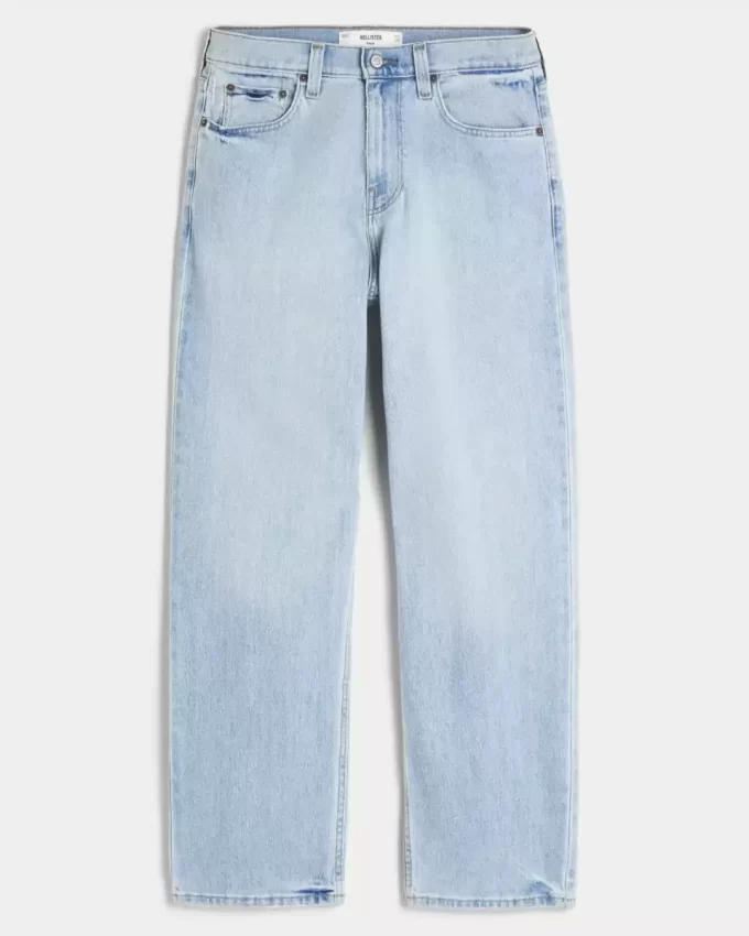 Light Wash Baggy Farkut