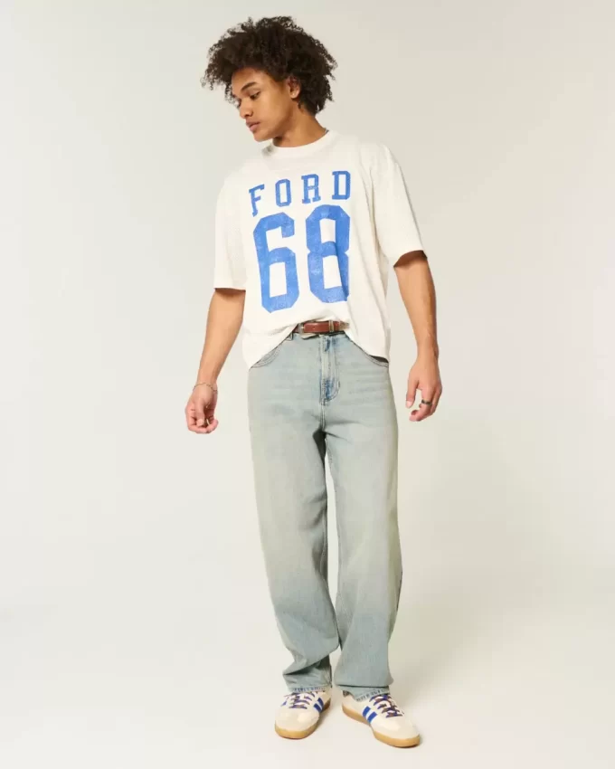 Light Wash Brodeeratut Dice Skater Baggy Farkut Light Wash Brodeeratut Dice Skater Baggy Farkut