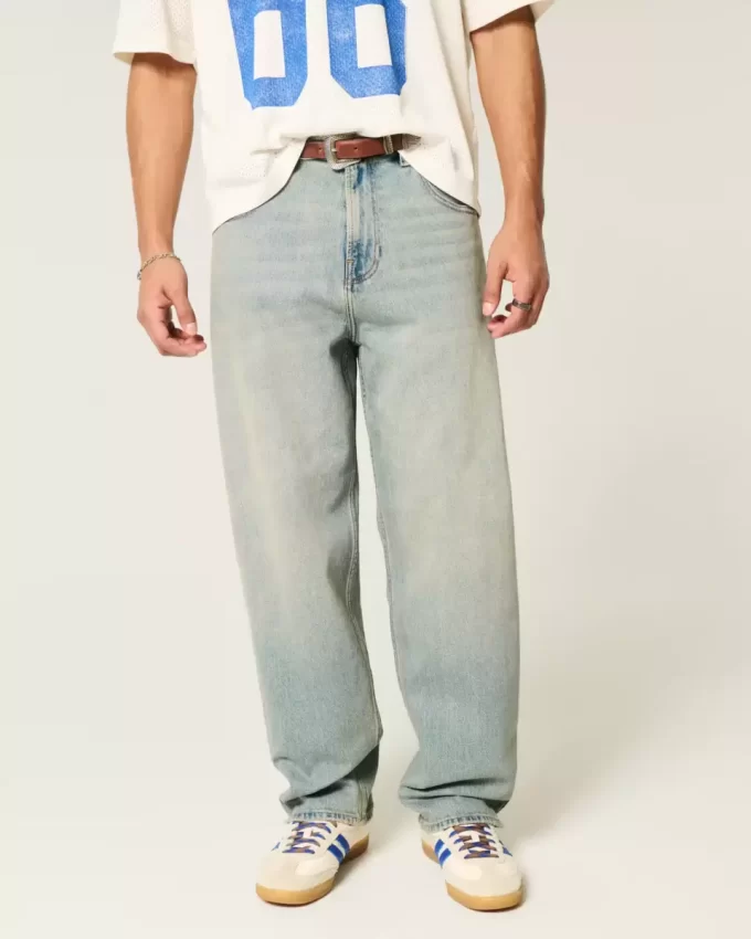 Light Wash Brodeeratut Dice Skater Baggy Farkut Light Wash Brodeeratut Dice Skater Baggy Farkut
