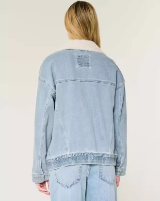 Light Wash Denim takki