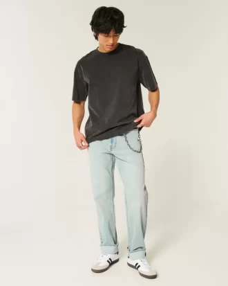 Light Wash Downforce Racing Graphic Loose Farkut