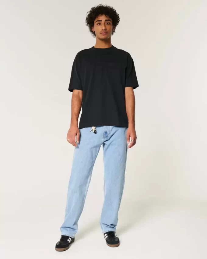 Light Wash Loose Farkut Light Wash Loose Farkut