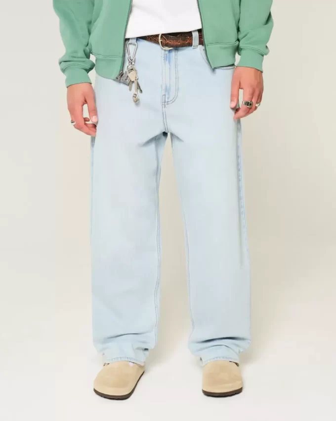 Light Wash Skater Baggy Farkut Light Wash Skater Baggy Farkut
