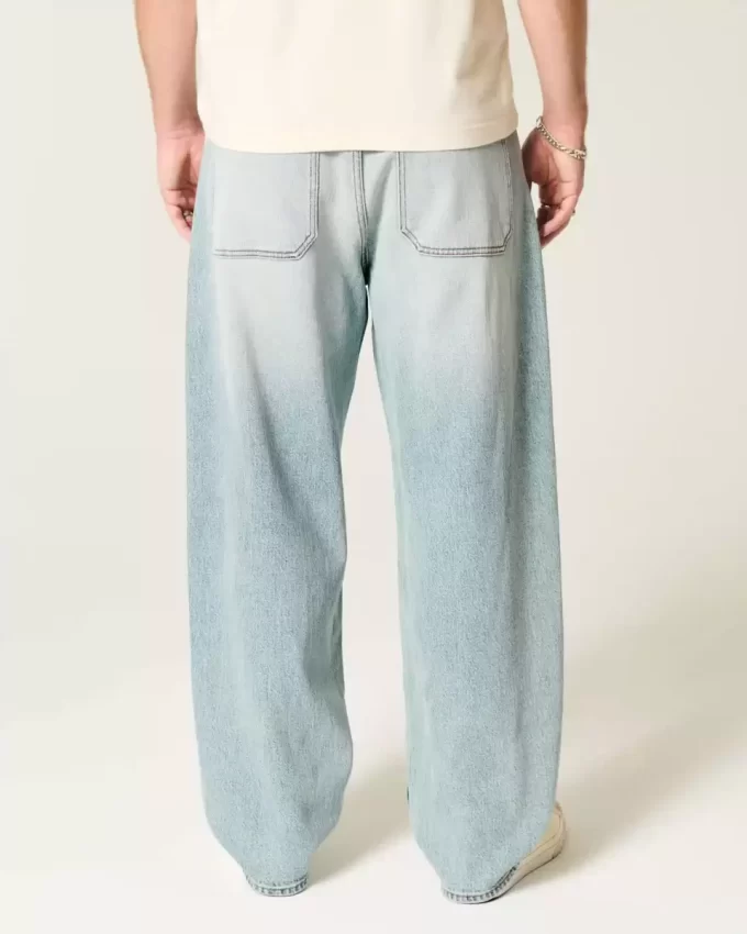 Light Wash Skater Baggy Farkut Light Wash Skater Baggy Farkut
