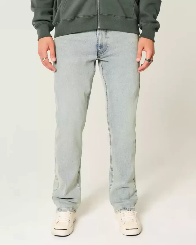 Light Wash Slim Straight Farkut Light Wash Slim Straight Farkut