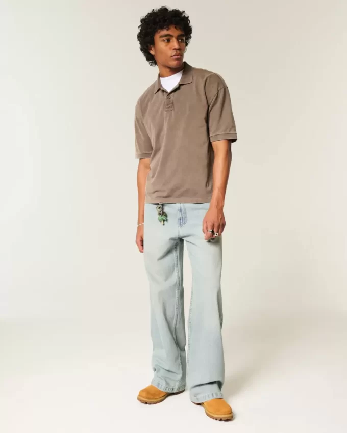 Light Wash Super Baggy Farkut