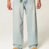 Light Wash Super Baggy Farkut