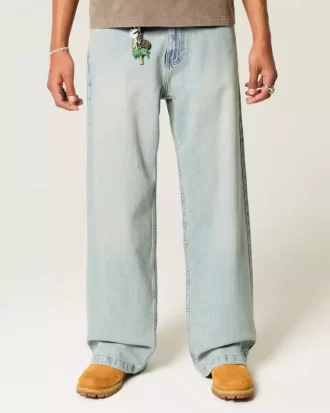 Light Wash Super Baggy Farkut