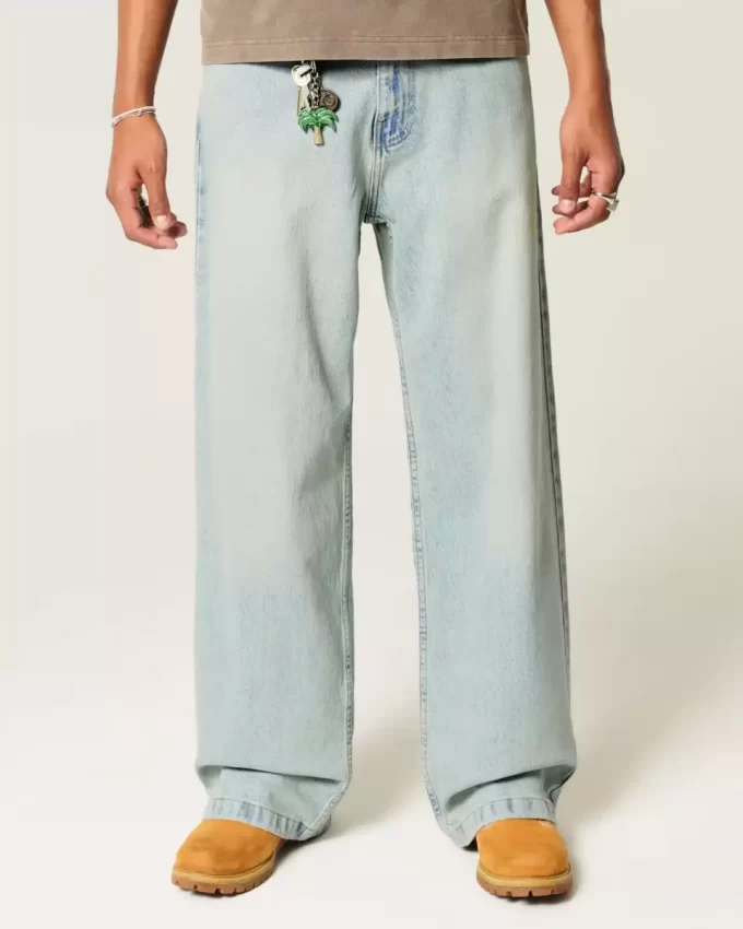 Light Wash Super Baggy Farkut