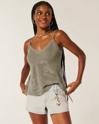 Low Rise Light Wash Denim Mini shortsit