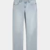 Low Rise Light Wash Relax Straight Farkut Low Rise Light Wash Relax Straight Farkut