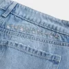 Low-Rise Medium Wash kukkakirjonta Baggy Farkut Low-Rise Medium Wash kukkakirjonta Baggy Farkut