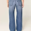 Low-Rise Medium Wash Studded Hearts Baggy Farkut Low-Rise Medium Wash Studded Hearts Baggy Farkut