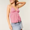 Low Rise Star Brodeerattu Denim Mini Skort Low Rise Star Brodeerattu Denim Mini Skort