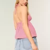 Low Rise Star Brodeerattu Denim Mini Skort Low Rise Star Brodeerattu Denim Mini Skort