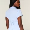 Lyhythihainen Stretch Poplin Button Through paita Lyhythihainen Stretch Poplin Button Through paita