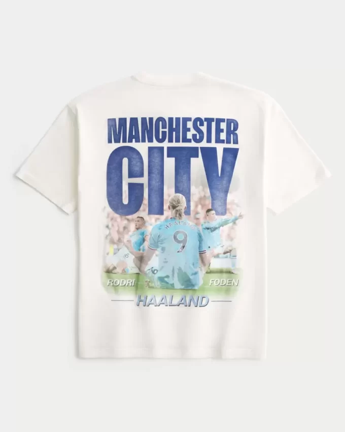 Manchester City FC Graafinen T-paita Manchester City FC Graafinen T-paita