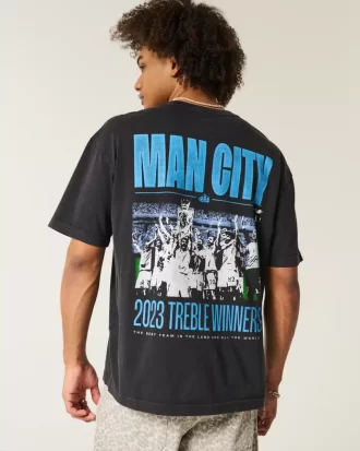 Manchester City Graphic T-paita