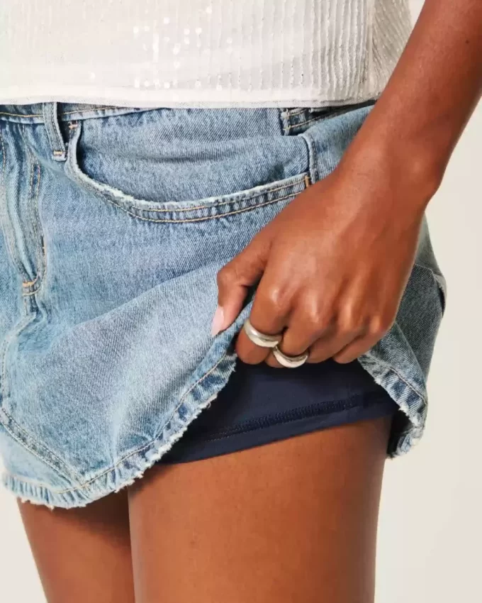 Matala Denim Mini Skort Matala Denim Mini Skort