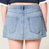 Matala, keskipestävä Star Applique Denim Mini Skort Matala, keskipestävä Star Applique Denim Mini Skort
