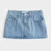 Matala, keskipesu denim Mini Skort Matala, keskipesu denim Mini Skort