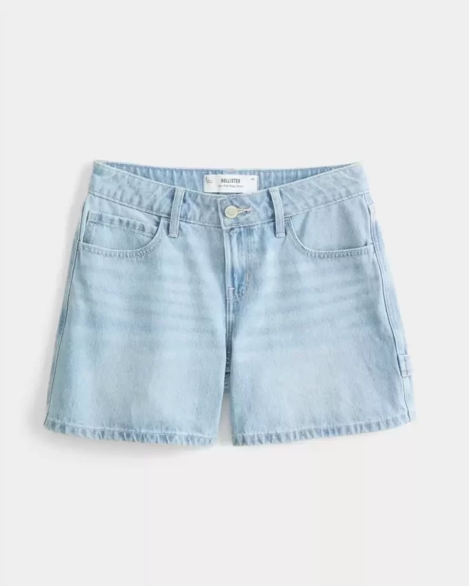 Matala, kevyt pesu laukku farkkupuushortsit 5″ Matala, kevyt pesu laukku farkkupuushortsit 5″