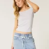 Matala, kevyt pesukengännauha Denim Mini Skort Matala, kevyt pesukengännauha Denim Mini Skort
