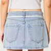 Matala, kevyt pesukengännauha Denim Mini Skort Matala, kevyt pesukengännauha Denim Mini Skort