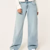 Matala Light Wash Comfort vyötärönauha Baggy Farkut Matala Light Wash Comfort vyötärönauha Baggy Farkut