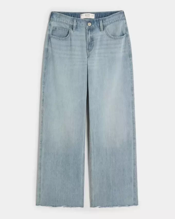 Matala Light Wash Comfort vyötärönauha Baggy Farkut Matala Light Wash Comfort vyötärönauha Baggy Farkut