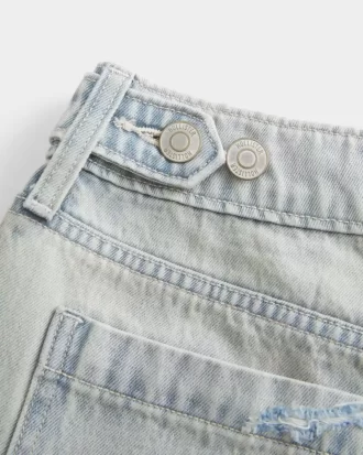 Matala Light Wash Säädettävä vyötärönauha Baggy Jort