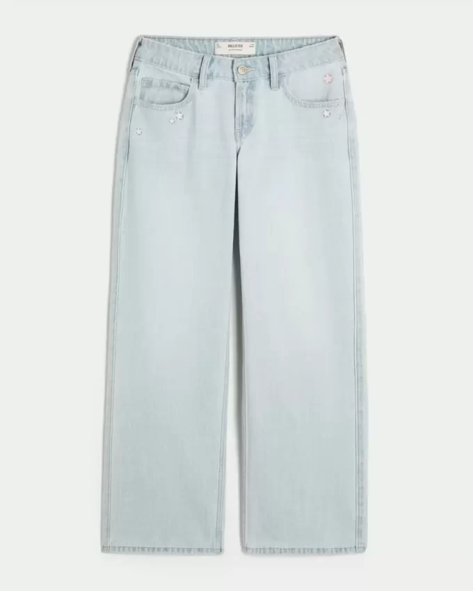 Matala Light Wash Star -kirjonta laukkufarkut Matala Light Wash Star -kirjonta laukkufarkut