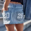 Matala luokka ’26 Denim Mini Skort