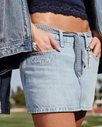 Matala luokka ’26 Denim Mini Skort