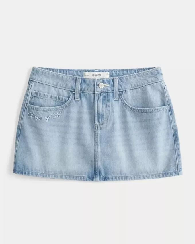 Matala luokka ’26 Denim Mini Skort