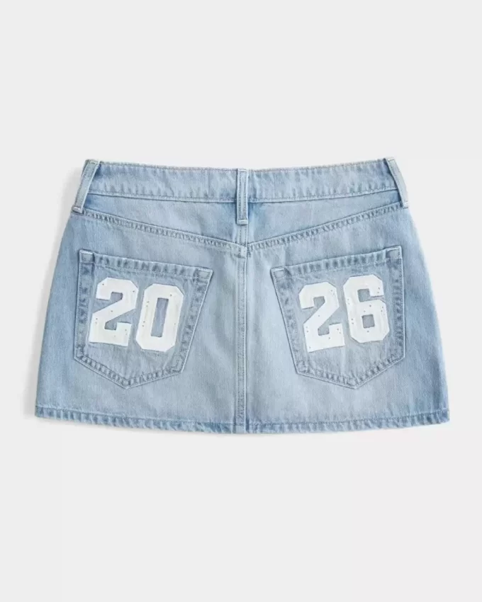 Matala luokka ’26 Denim Mini Skort