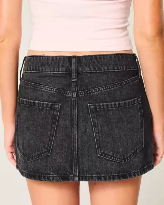 Matala Pesty Musta Denim Mini Skort Matala Pesty Musta Denim Mini Skort