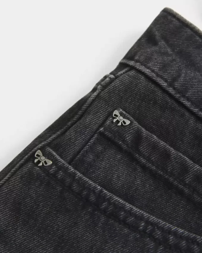 Matala Pesty Musta Denim Mini Skort