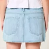 Matala Railroad Stripe Denim Mini Skort Matala Railroad Stripe Denim Mini Skort