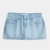 Matala Railroad Stripe Denim Mini Skort Matala Railroad Stripe Denim Mini Skort